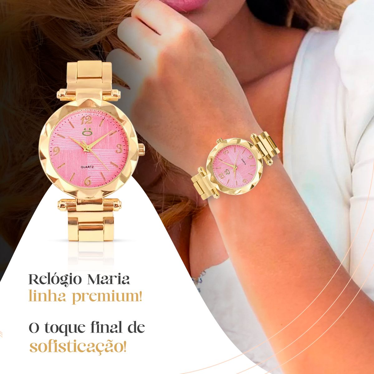 Relógio Feminino Lumia + Acessórios Grátis