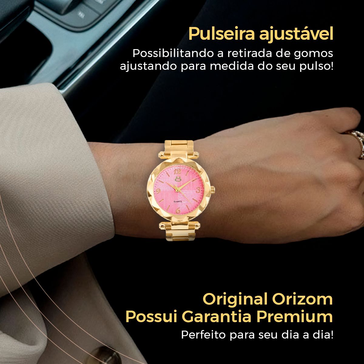Relógio Feminino Lumia + Acessórios Grátis