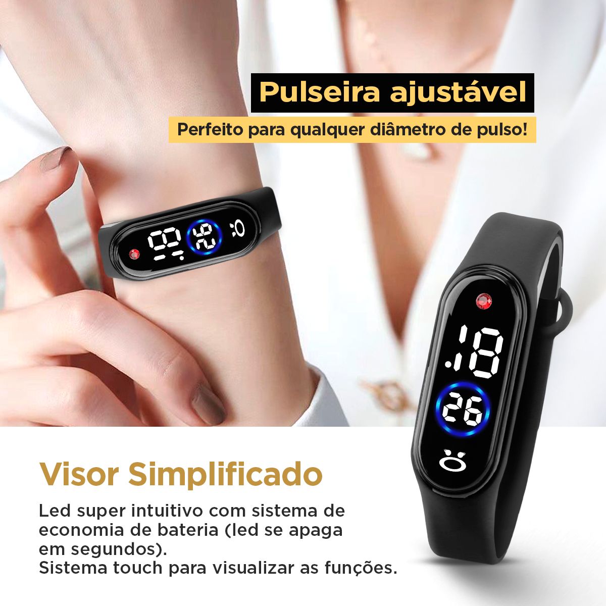 Relógio Feminino Lumia + Acessórios Grátis