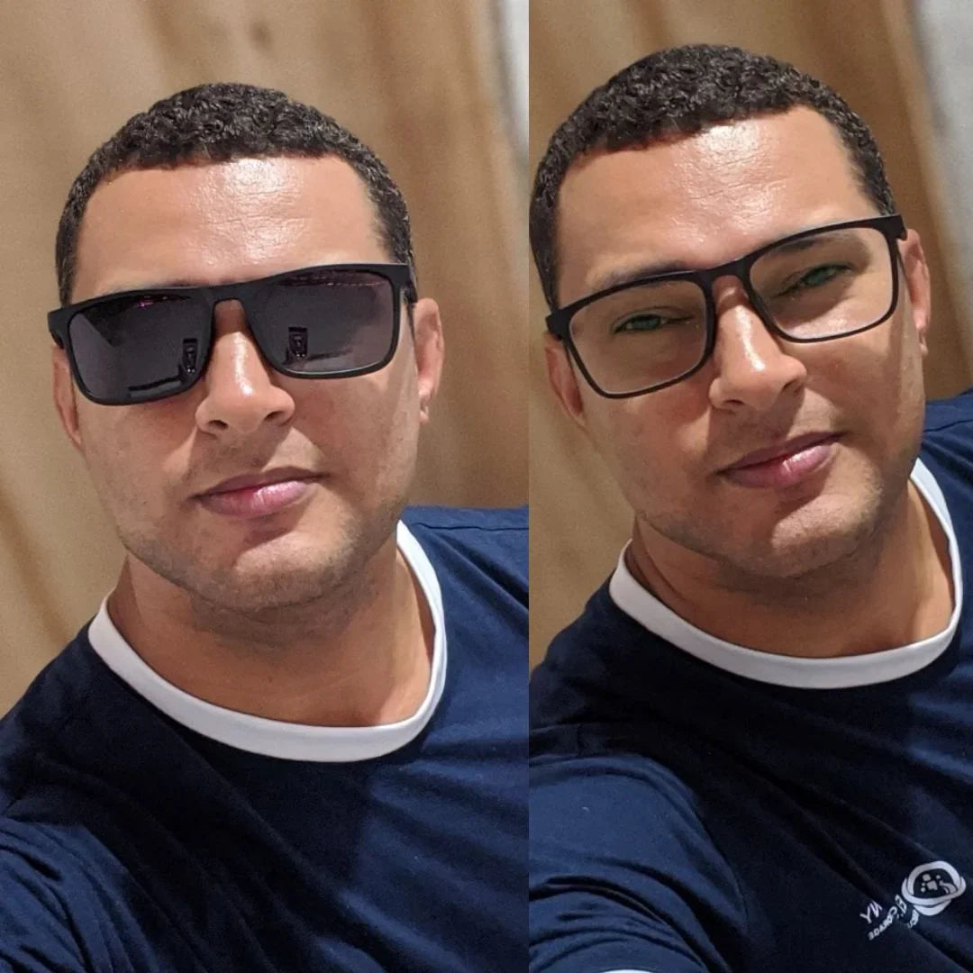 Óculos Magnos 2 em 1 Clipe On Masculino TXW216