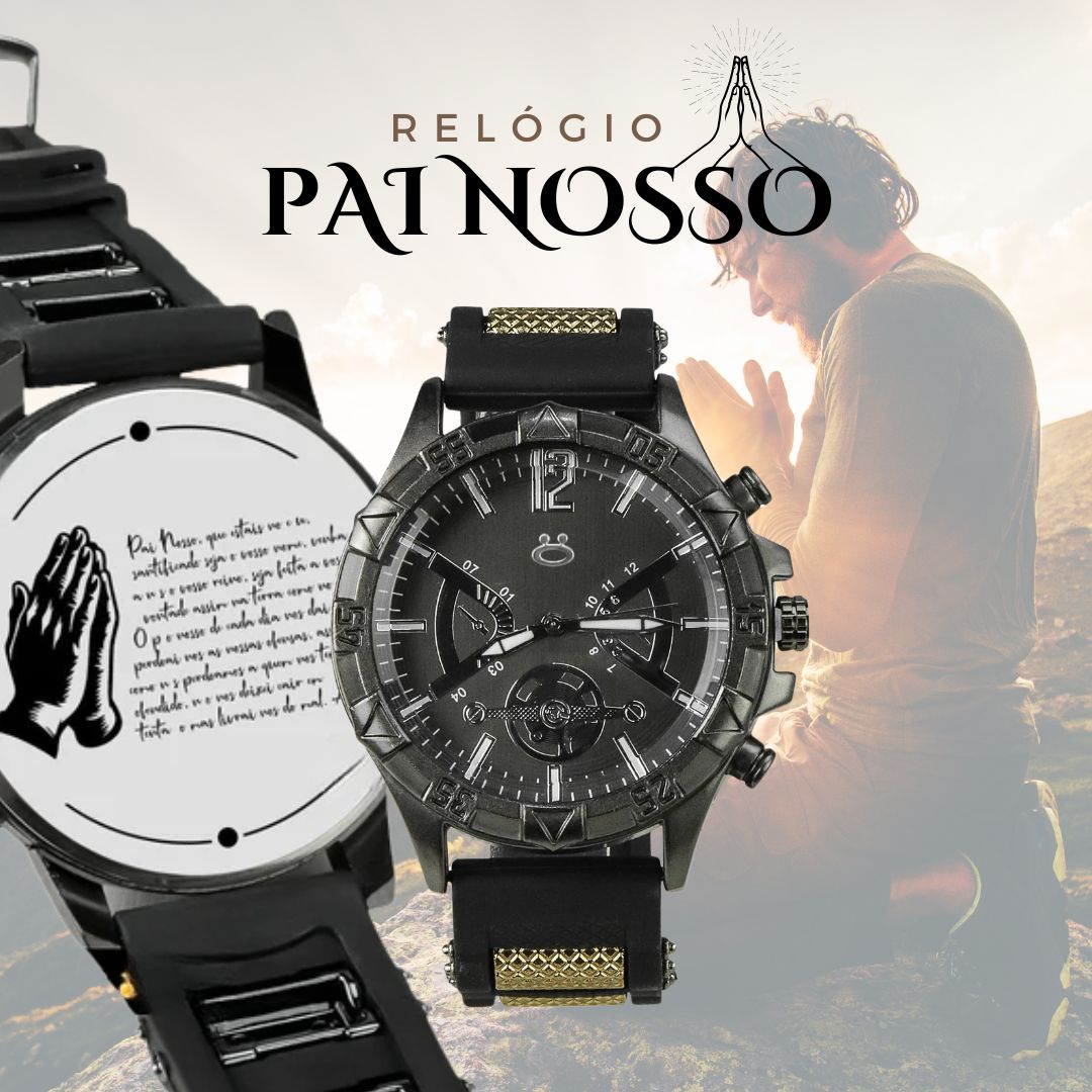 Relógio Pai Nosso / Fé e Estilo